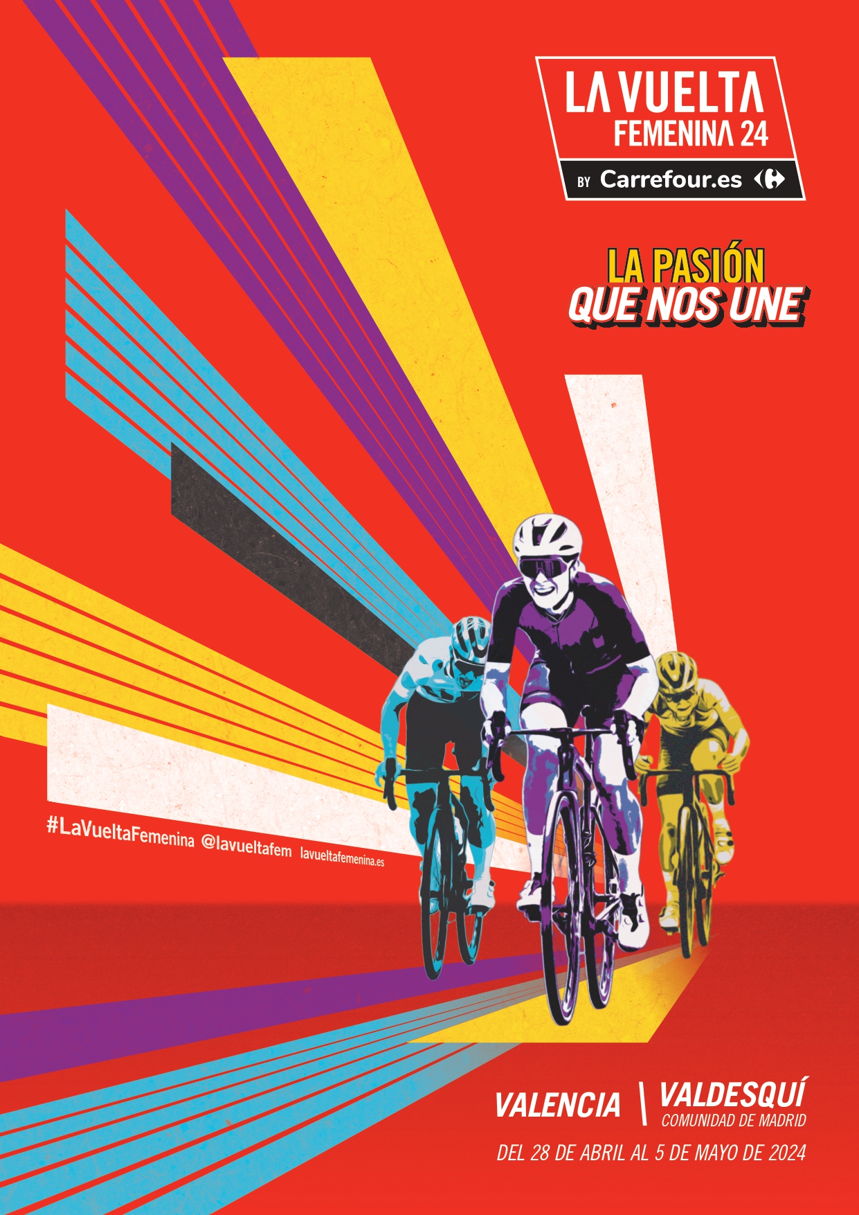 NdP. La Vuelta Ciclista Femenina 2024 cartel