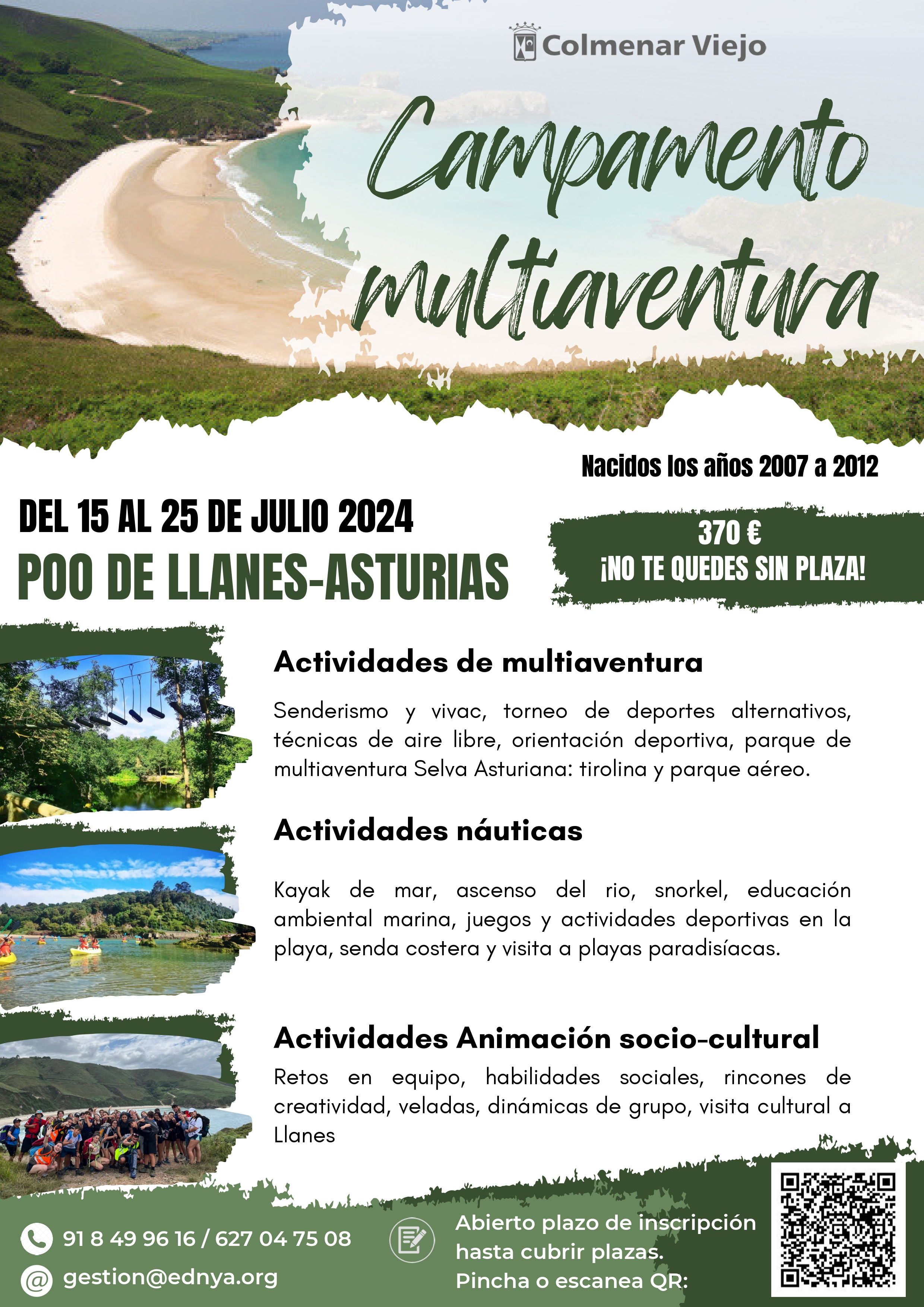 Campamento multiaventura LLANES Asturias 2024 Colmenar Viejo page 0001