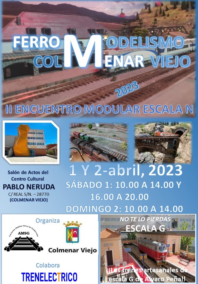 Expo Modelismo Ferroviario abril 2023