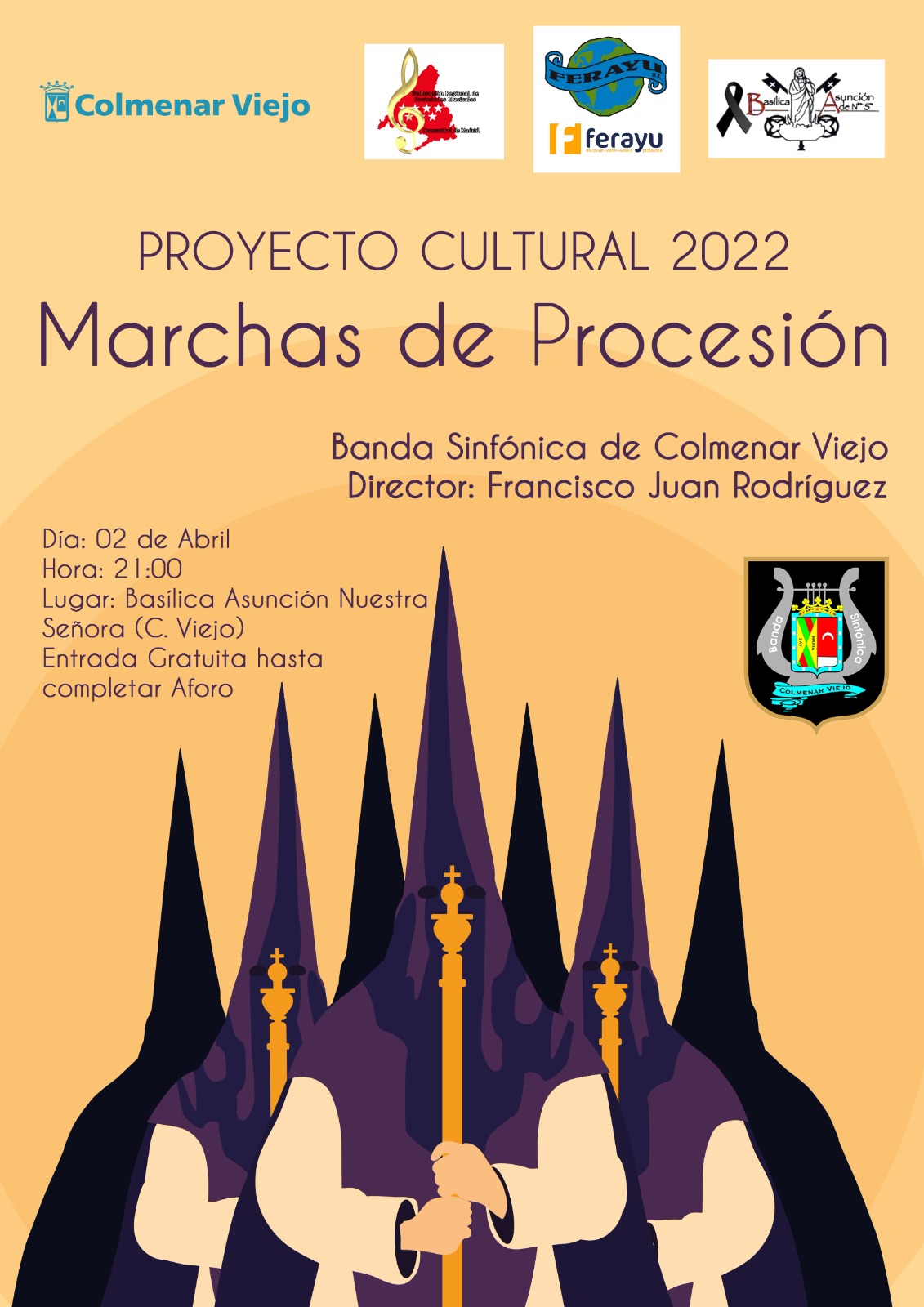 Proyecto Cultural 2022 Marchas de Procesión